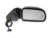 Silverado Accordion Style Power Extending Mirror With Single Mirror Glass Signal In Glass
