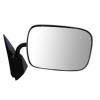 goose neck style mirror glass is stationary