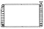 5.0 305 Chevrolet Pickup Truck Radiator With EOC