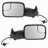 Dodge Ram flip up towing mirrors power PAIR