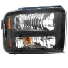 super duty harley davidson headlamp lens and housing assembly