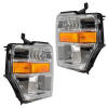 2008 2009 2010 F250 F350 F450 headlights headlamps pair set