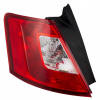 2010-2012 Ford Taurus Tail Light with Red