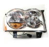 grand cherokee front headlamp lens and housing