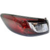 mazda3 rear tail light lens