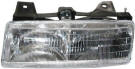 Silhouette Headlamp Lens Housing Bracket Assembly