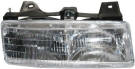 Silhouette Front Headlamp Lens Housing Bracket Assembly