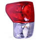Toyota Tundra pickup tail light lens cover housing assembly