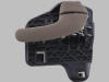 inside door handle pull lever assembly
