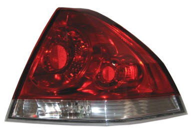 Chevy Impala rear taillight assembly tail light lens cover and housing