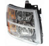 silverado pickup headlamp lens and housing assembly