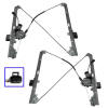 Silverado replacement pair of front window regulator assemblies