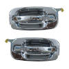 Silverado Chrome Door Handle Rear
