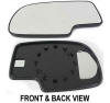 mirror glass with backer