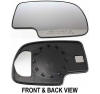 silverado mirror glass with backer