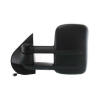 back of mirror assembly black textured