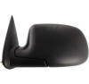 black grained/textured housing