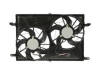 Traverse radiator cooling fan dual engine cooling fan motor assembly