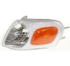 silhouette van park signal side light lens and housing assembly