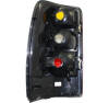 housing backside of the taillight