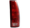 taillight lens and housing