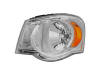 Aspen headlight lens cover housing assembly