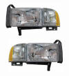 Dodge Pickup Truck Headlights -PAIR