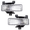 1997 1998 Ford F150 Fog Lights Lens Driving Lamps Pair Set