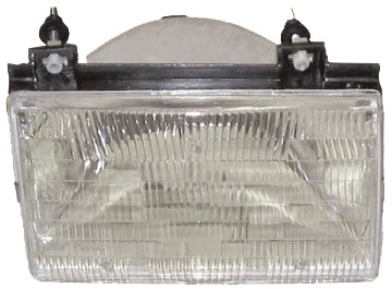 Right side headlight assembly 1991 ford tempo