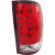 gmc sierra passengers rear lamp