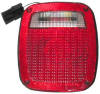 Jeep Wrangler tail light lens cover housing assembly