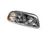 mack granite gu713 headlight lens housing assembly