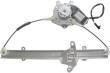 Nissan Sentra power window regulator and power window motor assembly