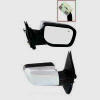 Infinite QX56 mirror assembly chrome cover NO memory