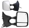 Nissan Titan towing mirror chrome back with memory Titan big tow