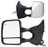Nissan Titan towing mirror chrome back with memory Titan big tow