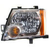 Xterra headlight lens cover housing assembly