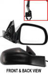 rear view outside door mirror assembly