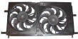 Aztek radiator ac cooling fan motor assembly