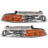 1995-2000 stratus breeze cirrus headlights headlamps pair set
