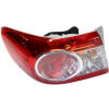 corolla drivers tail light