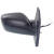 replacement corolla passengers door mirror