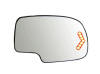 Escalade Mirror Glass And Black Plastic Backer (Housing not included) Signal Arrow Exaggerated For Picture